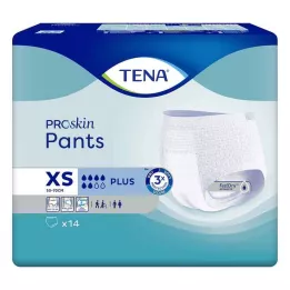 TENA PANTS plus XS 50-70 cm ConfioFit wegwerpbroeken, 14 stuks