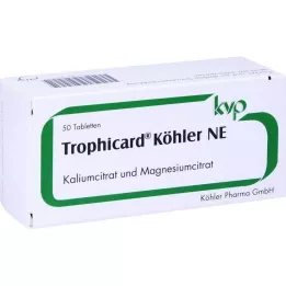 TROPHICARD Köhler NE Tabletten, 50 stuks