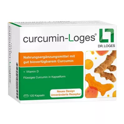 CURCUMIN-LOGES capsules, 120 stuks CURCUMIN-LOGES capsules, 120 stuks
