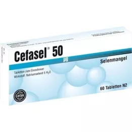 CEFASEL 50 μg tabletten, 60 st