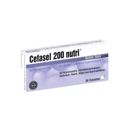 CEFASEL 200 nutri Selenium-Tabs, 60 stuks