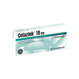 CEFAZINK 10 mg filmomhulde tabletten, 60 stuks