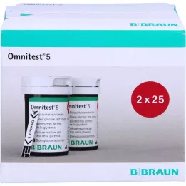 Omnite Test 5 Teststrips, 2x25 st