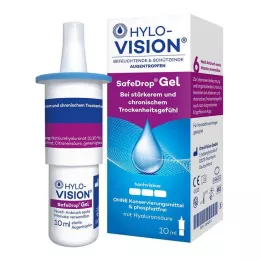HYLO-VISION SafeDrop Gel oogdruppels, 10 ml