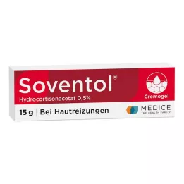 SOVENTOL Hydrocortisonacetaat 0,5% crème, 15 g