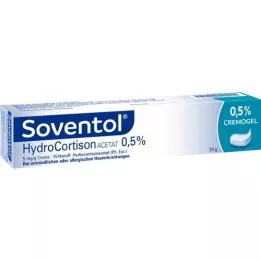 SOVENTOL Hydrocortisonacetaat 0,5% crème, 30 g