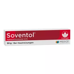 SOVENTOL Hydrocortisonacetaat 0,5% crème, 30 g