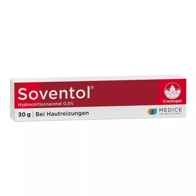 SOVENTOL Hydrocortisonacetaat 0,5% crème, 30 g SOVENTOL Hydrocortisonacetaat 0,5% crème, 30 g