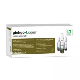 GINKGO-LOGES Injectieoplossing D 4 ampullen, 50X2 ml