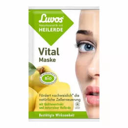 LUVOS Healing Clay Vital Mask Natuurlijke cosmetica, 2X7,5 ml