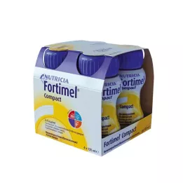 FORTIMEL Compact 2.4 Bananensmaak, 4X125 ml
