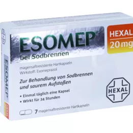 Esomep Hexal In Heartburn, 7 st