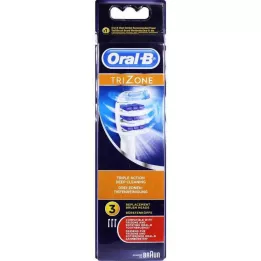 ORAL-B TriZone opzetborstels, 3 stuks