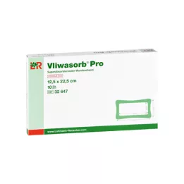 VLIWASORB Pro superabsorberende comp. steriel 12,5x22,5 cm, 10 st