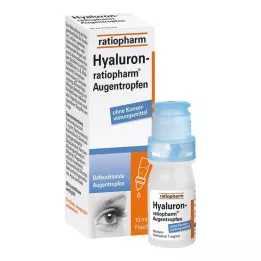 HYALURON-RATIOPHARM Oogdruppels, 10 ml