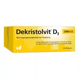 DEKRISTOLVIT D3 2.000 IE tabletten, 90 stuks