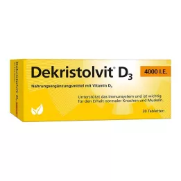 DEKRISTOLVIT D3 4.000 IE tabletten, 30 stuks