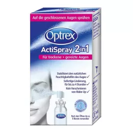 OPTREX ActiSpray 2in1 voor droge+geïrriteerde ogen, 10 ml