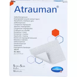ATRAUMAN Steriele kompressen 5x5 cm, 10 stuks