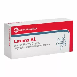 LAXANS AL maagsapresistente omhulde tabletten, 30 stuks