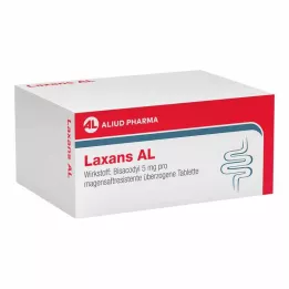 LAXANS AL maagsapresistente omhulde tabletten, 100 stuks