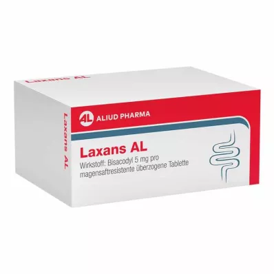 LAXANS AL maagsapresistente omhulde tabletten, 100 stuks