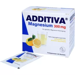 Additiva Magnesium 300 mg n poeder, 20 st