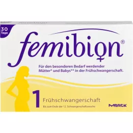 Femibion Zwangerschap 1 D3 + 800 μg Folaattabletten, 30 st
