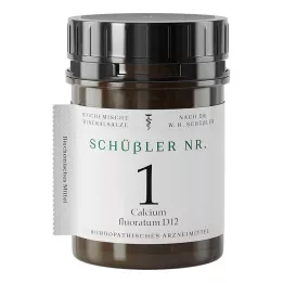 SCHÜSSLER Nr. 1 Calcium fluoratum D 12 tabletten, 1000 stuks