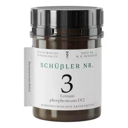 SCHÜSSLER Nr. 3 Ferrum phosphoricum D 12 tabletten, 400 stuks