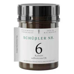SCHÜSSLER Nr. 6 Kalium sulfuricum D 6 tabletten, 400 stuks