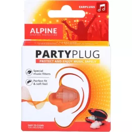 ALPINE PARTYPLUG Oordopjes, 2 stuks