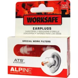 ALPINE WORKSAFE Oordopjes, 2 stuks