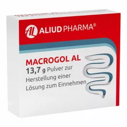 MACROGOL AL 13,7 g poeder voor drank, 100 stuks