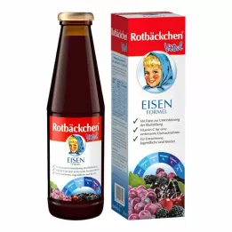 RABENHORST Rotbäckchen Vital Iron Formula Sap, 450 ml