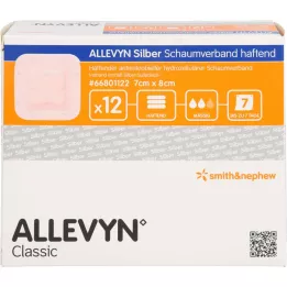 ALLEVYN Silver foam compound 7x8 cm lijm, 12 st