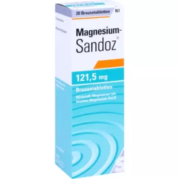 Magnesium Sandoz 121,5 mg bruistabletten, 20 st