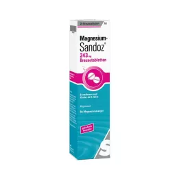 MAGNESIUM SANDOZ 243 mg bruistabletten, 20 stuks