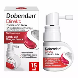 DOBENDAN Direkt Flurbiprofen Spray 8,75 mg/dosis oraal, 15 ml