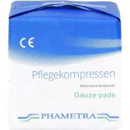 PFLEGEKOMPRESSEN Fleece 10x10 cm niet-steriel 4-laags, 100 stuks