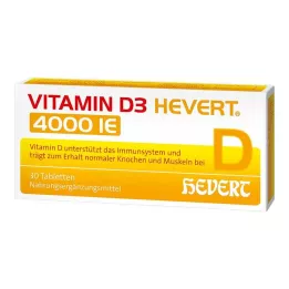 VITAMIN D3 HEVERT 4.000 IE tabletten, 30 stuks