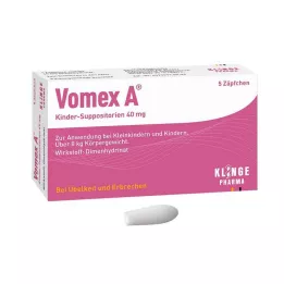 VOMEX A Kinderzetpillen 40 mg, 5 stuks