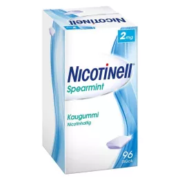 NICOTINELL Spearmint kauwgom 2 mg, 96 st