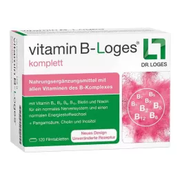 VITAMIN B-LOGES complete filmomhulde tabletten, 120 stuks
