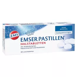 EMSER Pastilles zonder menthol, 30 stuks