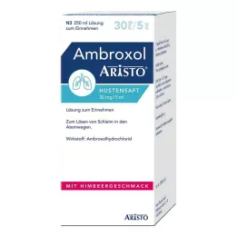 AMBROXOL Aristo hoestsiroop 30 mg/5 ml oplossing voor oraal gebruik, 250 ml