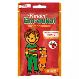 EM-EUKAL Kinder Bonbons Wilde Aardbei-Honing zh., 75 g
