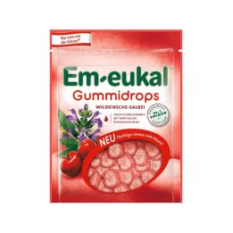 EM-EUKAL Wilde kers-salie gummies suikerhoudend, 90 g