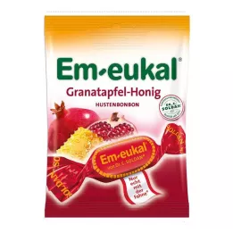 EM-EUKAL Granaatappel-Honing snoepjes met suiker, 75 g