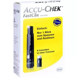 ACCU-CHEK FastClix lancetapparaat model II, 1 stuk